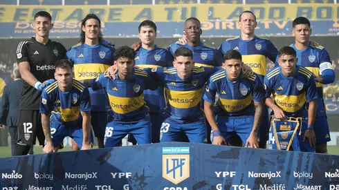 Boca Juniors, en uno de sus últimos partidos en la Copa de la Liga.