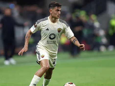 Paulo Dybala y una asistencia clave para la victoria de Roma ante Milan por la Europa League