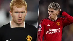La despiadada crítica de Paul Scholes a Garnacho