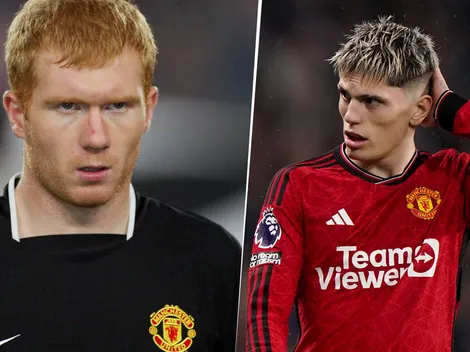 La inesperada crítica de Paul Scholes a Garnacho por Instagram