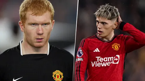La despiadada crítica de Paul Scholes a Garnacho