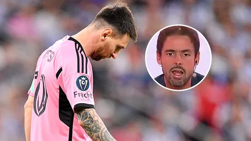 El capitán de Inter Miami no terminó de gravitar en la visita a Monterrey.