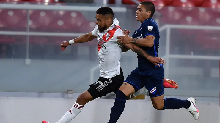 La última vez que River recibió a Nacional fue por la Libertadores 2020 en cancha de Independiente.