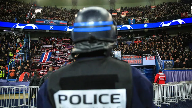 Amenazas en PSG vs Barcelona