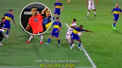 El equipo paraguayo reclamó una mano de Advíncula.