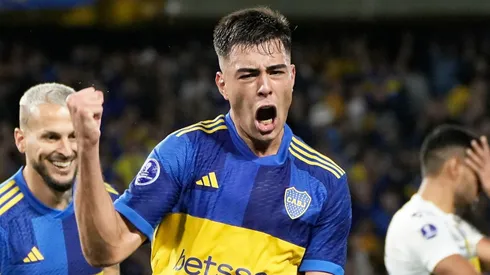 Aaron Anselmino, de ser buscado desde Europa a hacer su primer gol en Boca