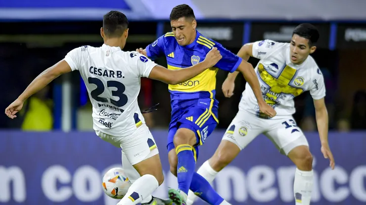 Boca y Trinidense se enfrentaron en La Bombonera.