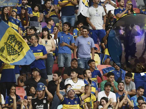 Represión policial en la previa de Boca vs. Sportivo Trinidense