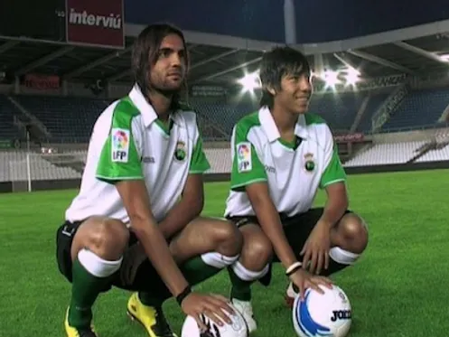 A sus 17 años llegó a España. Al principio pudo jugar poco. Archivo.