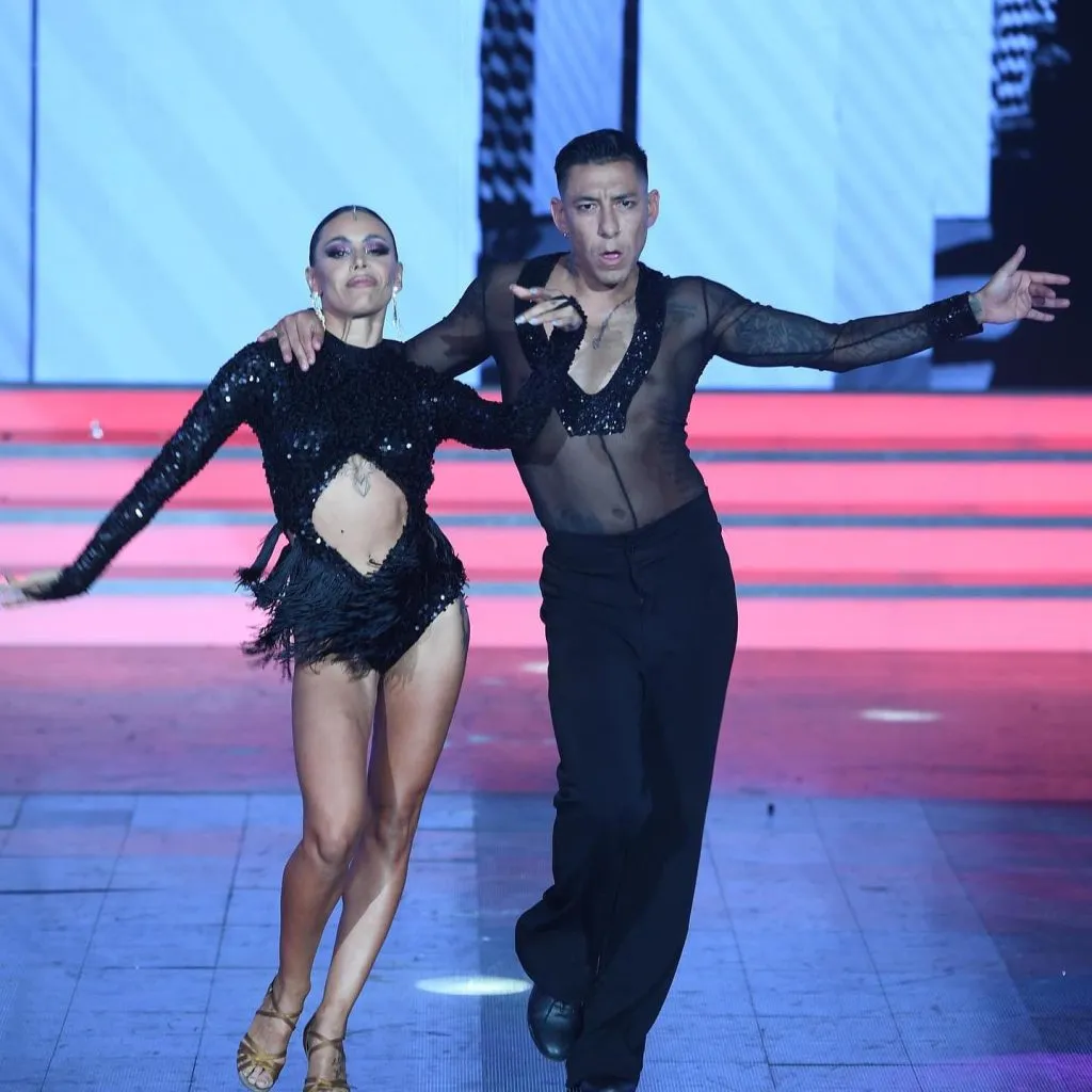 Sole Bayona y Brian en el último Bailando. Foto IG.