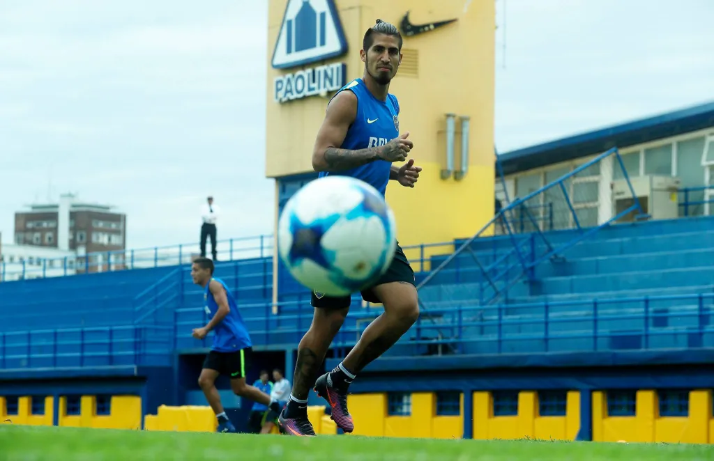 Junior Benítez jugó 24 partidos con la camiseta de Boca y fue campeón. (Foto: Boca)