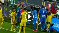 Momento de furia de CR7 en Arabia Saudita.