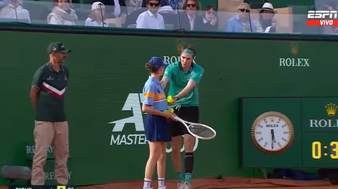 Búblik fue el protagonista de una insólita situación.