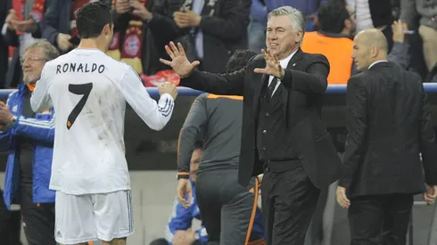 Ancelotti cambió la posición de Ronaldo en ataque.
