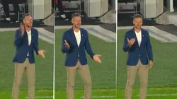 El entrenador de River reaccionó tras el gol que sufrió su equipo.