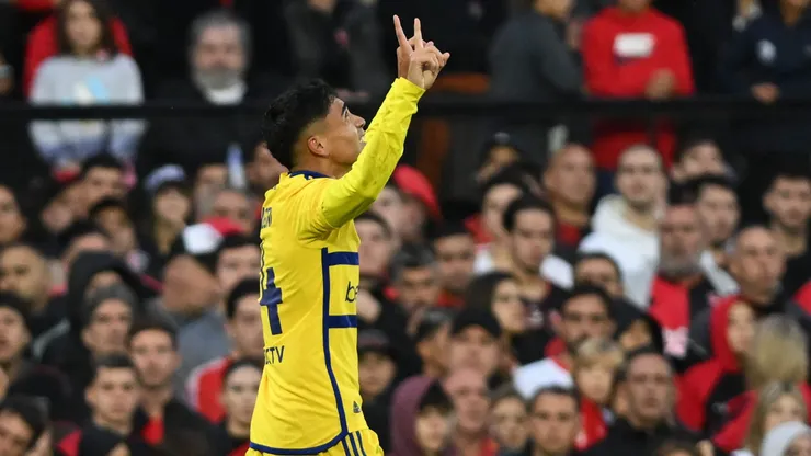El delantero de Boca volvió a anotar tras más de un año.