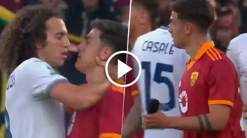 VIDEO: el cruce entre Dybala y Guendouzi y la burla por el título en Qatar 2022