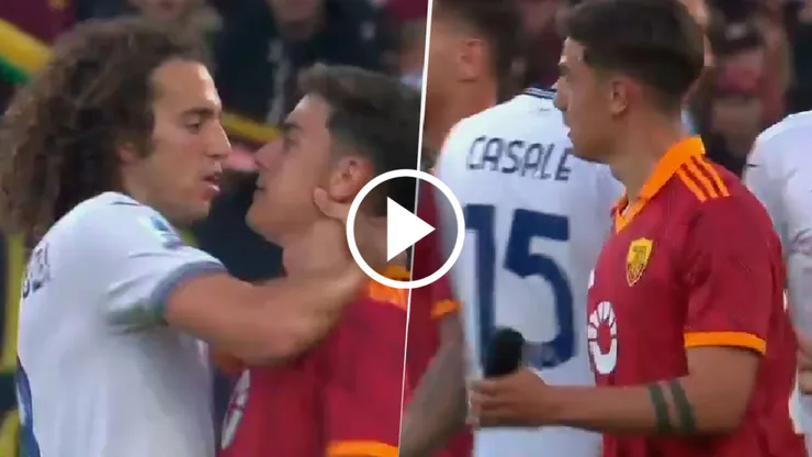 VIDEO: el cruce entre Dybala y Guendouzi y la burla por el título en Qatar 2022