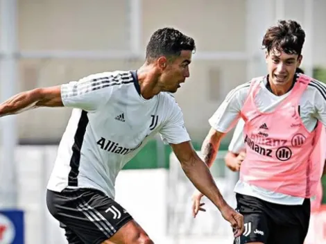 No se sabía: el valioso gesto que tuvo Cristiano Ronaldo con Matías Soulé en Juventus