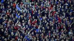 San Lorenzo colmó el Nuevo Gasómetro ante Palmeiras.