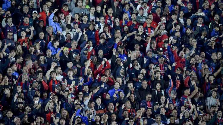 San Lorenzo colmó el Nuevo Gasómetro ante Palmeiras.