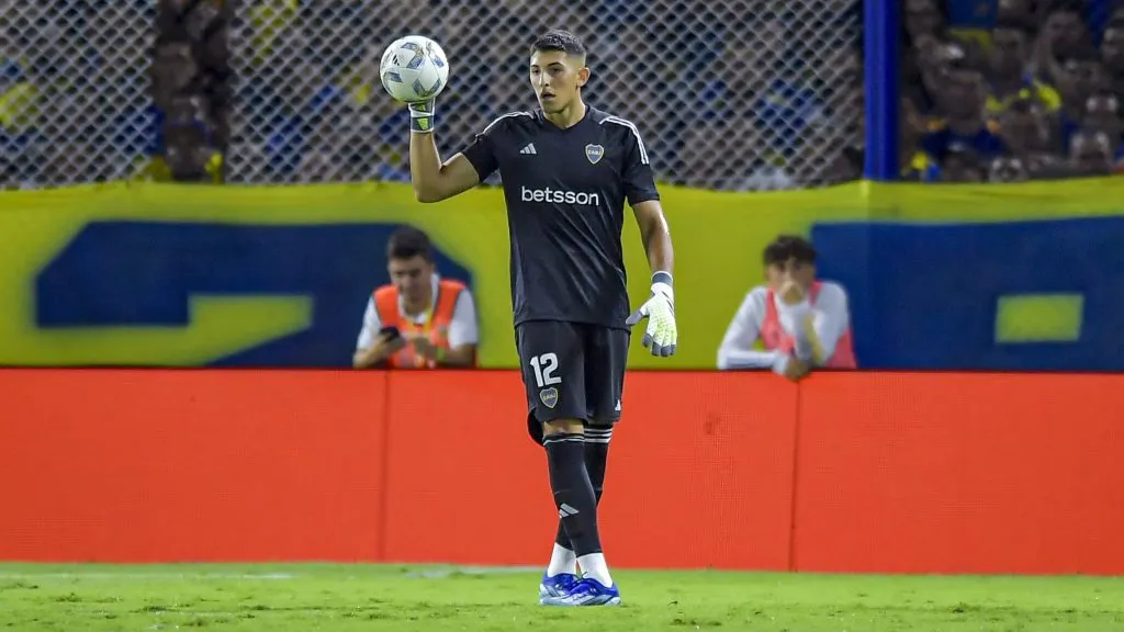 Leandro Brey, el arquero de Boca. (Getty Images)
