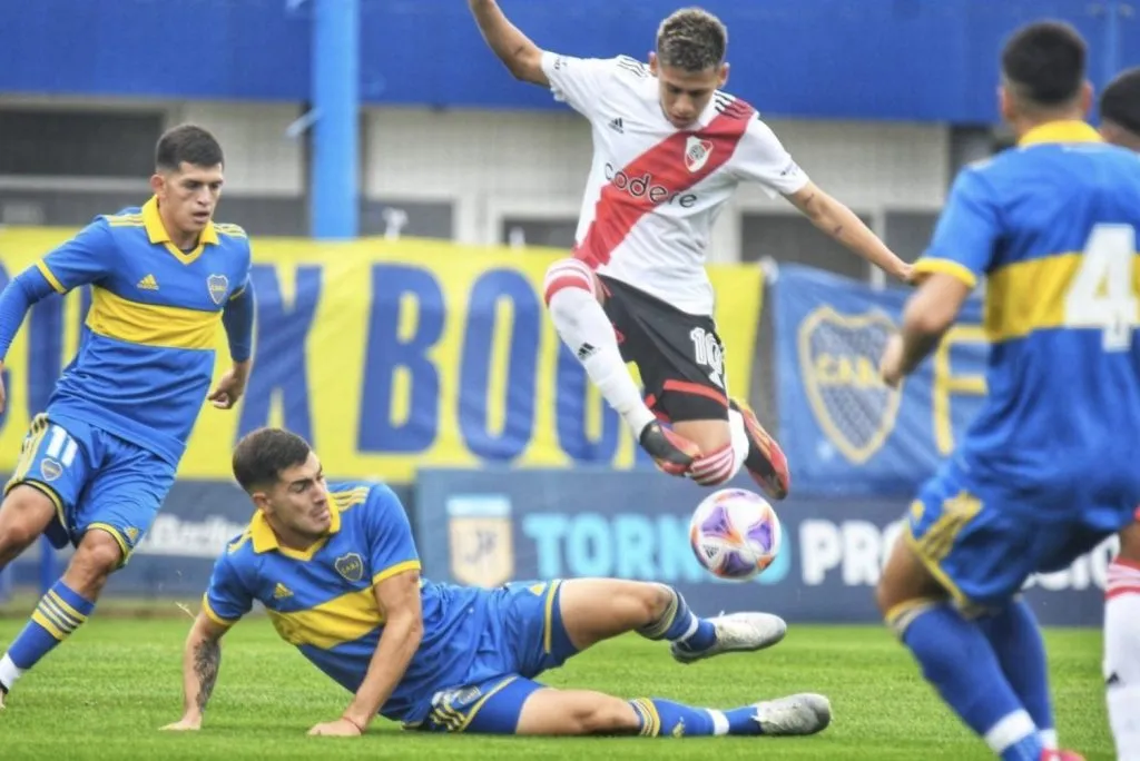 Boca y River igualaron 1-1 su último duelo en Reserva.