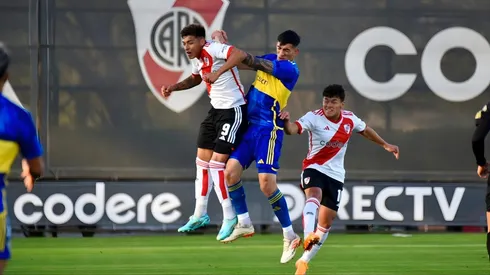 River y Boca se enfrentan por la Copa Proyección.