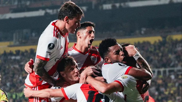 River venció 2 a 0 a Táchira en su debut de la Libertadores.