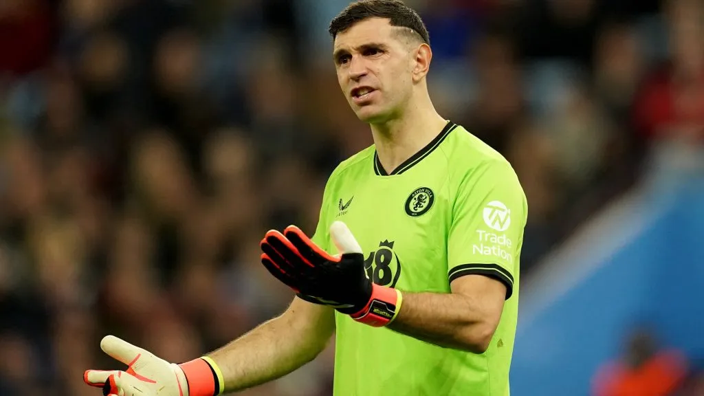 Emiliano Dibu Martínez, arquero del Aston Villa