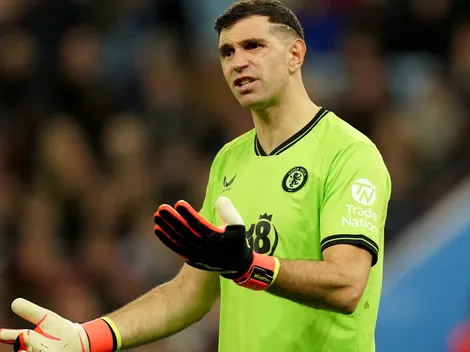 Por qué no juega Dibu Martínez con el Aston Villa contra el Manchester City