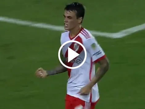 VIDEO | El golazo descomunal de Foseca para River ante Táchira