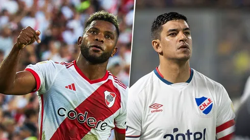 River y Nacional se enfrentarán por Libertadores.