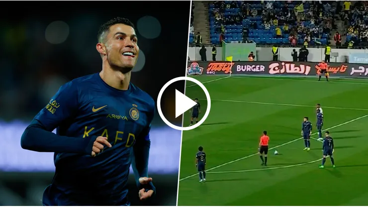 Cristiano Ronaldo, intratable en Arabia Saudita.
