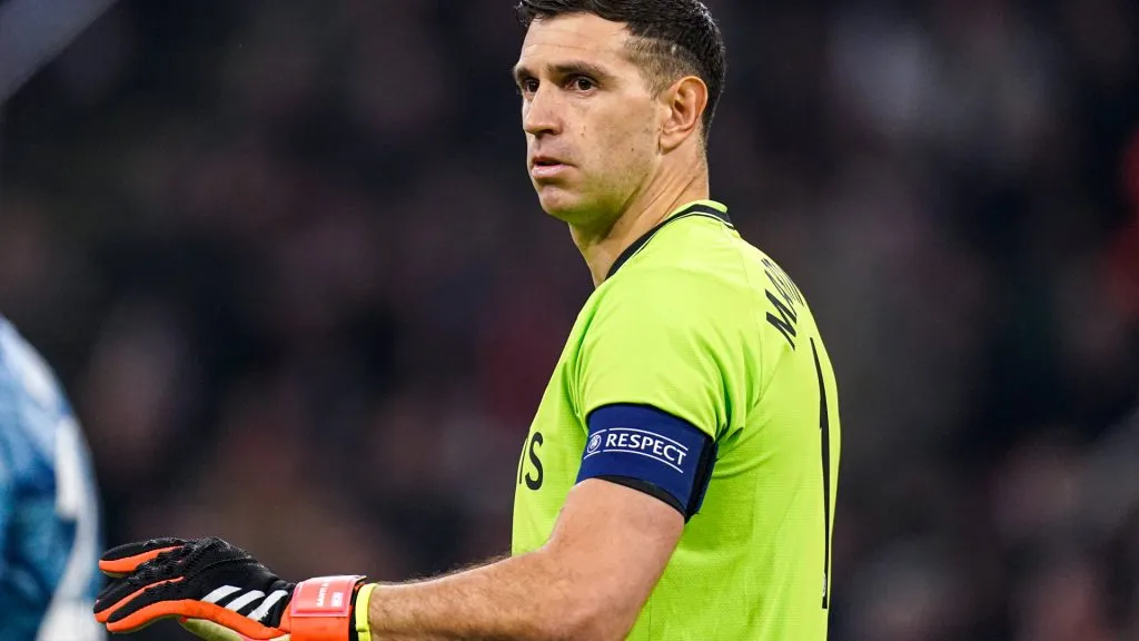 Emiliano Dibu Martínez, arquero del Aston Villa