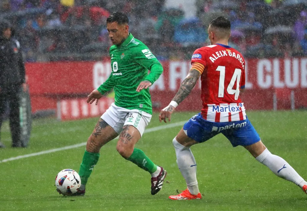Ezequiel Ávila se lesionó en el duelo que terminó con derrota ante Girona.