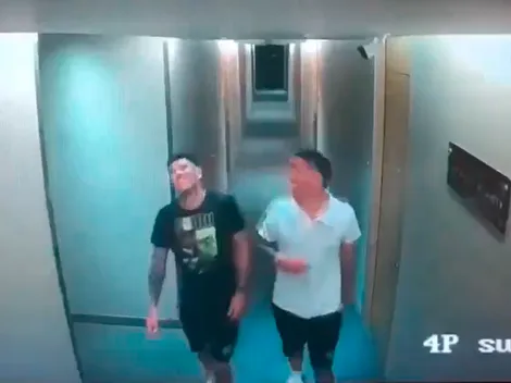 Video revelador: así salían Florentín y Cufré de la habitación de Sosa
