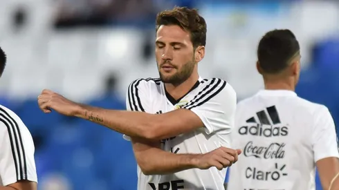 Franco Vázquez disputó tres partidos con la camiseta de la Selección Argentina.