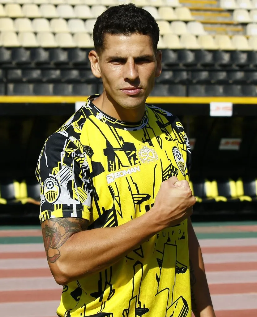 Oliver Benítez llegó a Deportivo Táchira hace pocos meses. (Foto: Prensa Deportivo Táchira).