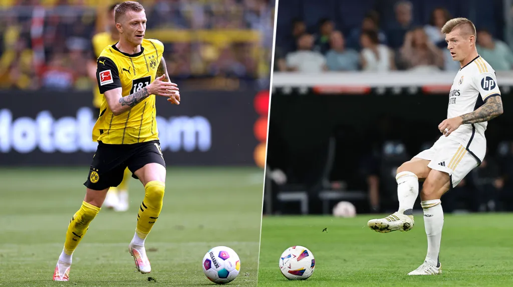 Marco Reus y Toni Kroos se van de sus equipos. (Foto: IMAGO).