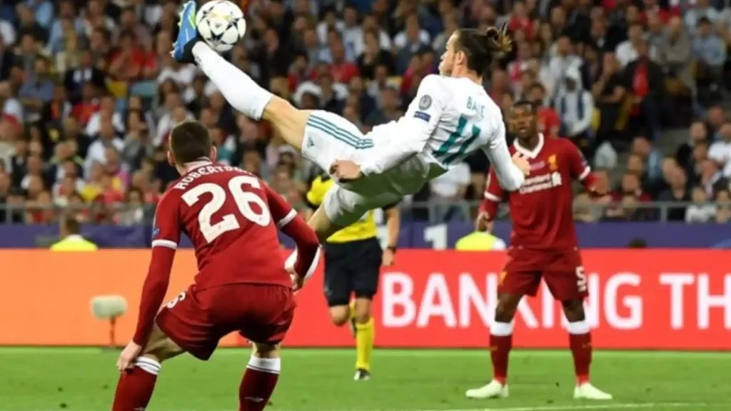 Su gol de chilena en la final de la Champions League 2017/18 quedó inmortalizado.