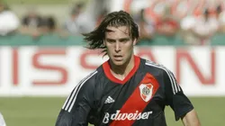 El posteo de Cavenaghi sobre Demichelis en pleno partido de River ante Táchira