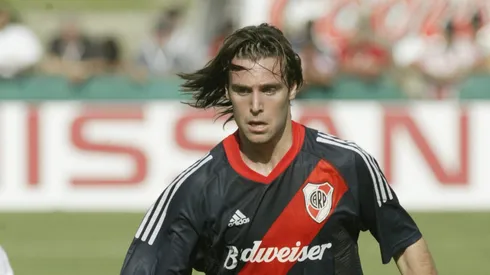 El posteo de Cavenaghi sobre Demichelis en pleno partido de River ante Táchira