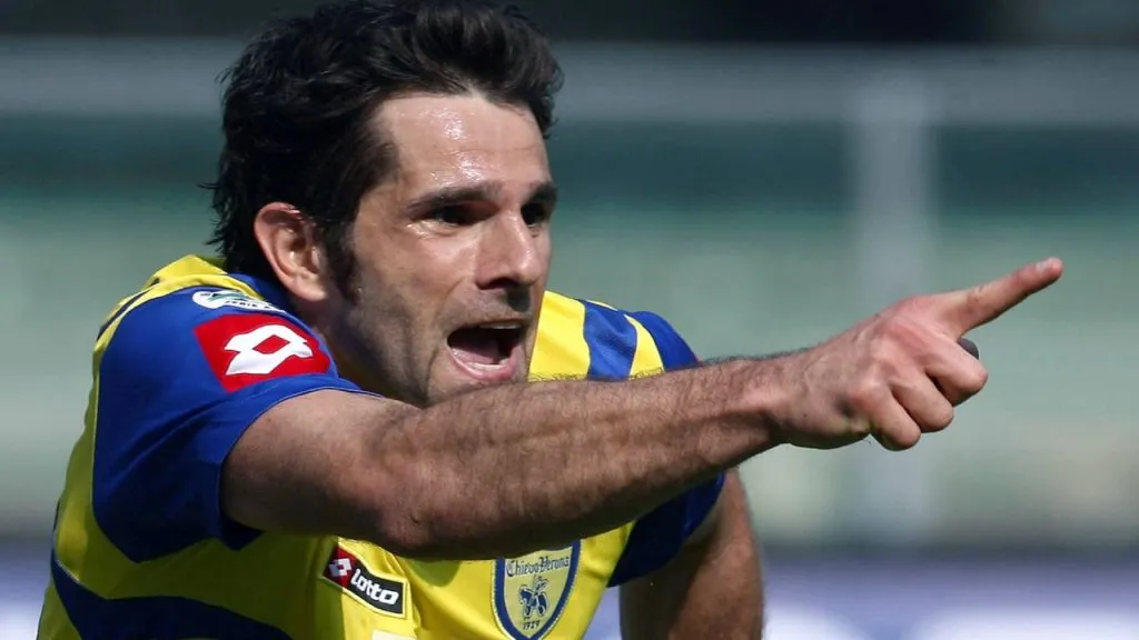 Sergio Pellisier, en Chievo Verona en 2007 (IMAGO / IPA Photo).