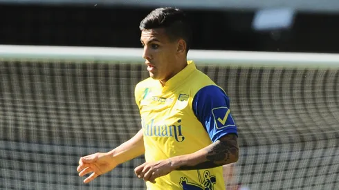 Leandro Paredes, durante su paso por Chievo Verona en 2014.