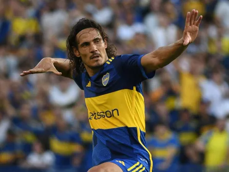 Con sus tantos en Boca, así está Edinson Cavani entre los máximos goleadores de la historia