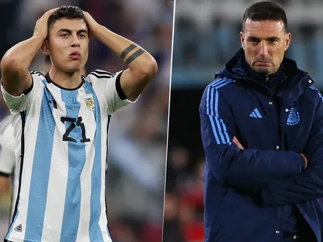 Dybala, dolido por la decisión de Scaloni de no llevarlo a la Copa América