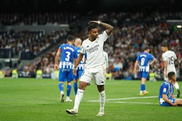 Rodrygo ha sido fundamental para Ancelotti esta temporada.