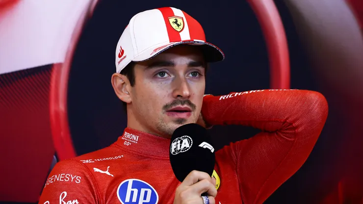 Charles Leclerc reconoció al mejor piloto de la historia