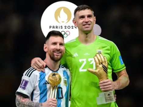 El cupo restante de Argentina para París 2024 espera por Messi o Dibu Martínez